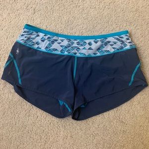 SmartWool lined workout shorts